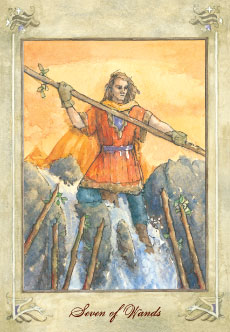 Seven of Wands